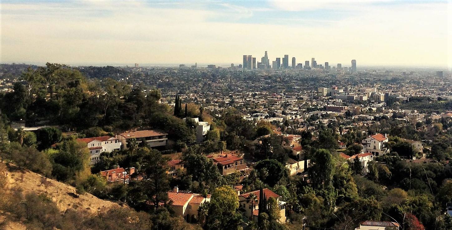 Los Angeles seen from San Gabriel Mountains