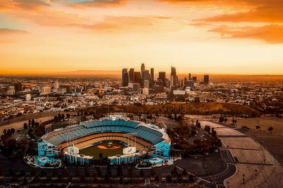 Los Angeles, California, Dodger Stadium, City, Urban