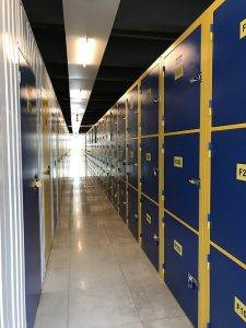 Individual storage lockers 